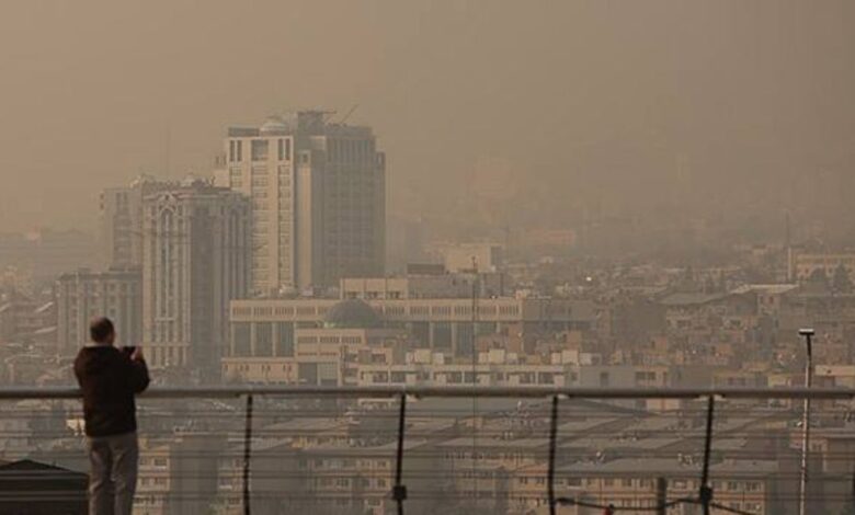 هشدار زرد آلودگی هوا برای پایتخت صادر شد