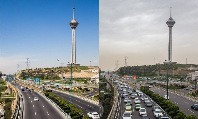 بازگشت هوای آلوده به آسمان تهران