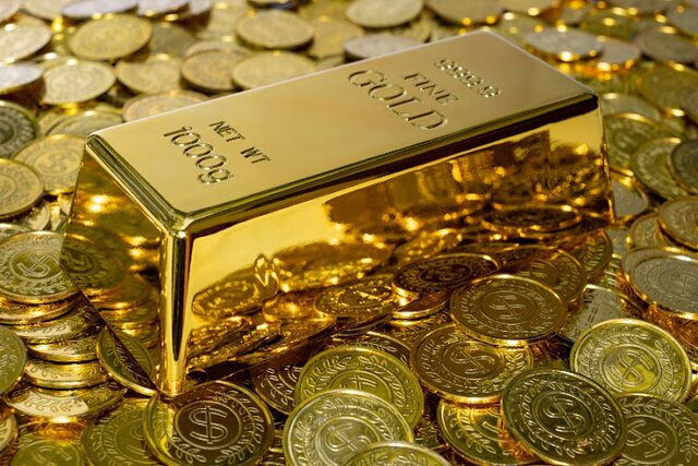 قیمت جهانی طلا امروز دوشنبه(22 آبان)