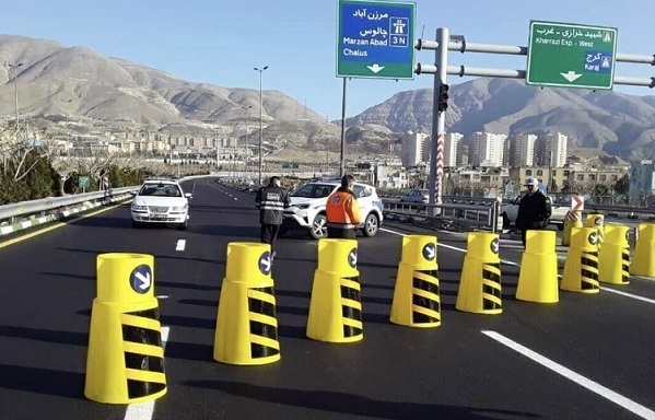 جاده چالوس و آزادراه تهران شمال به سمت مازندران مسدود شد