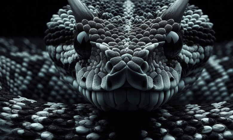 علت شاخ داشتن برخی مارها و مارمولک ها