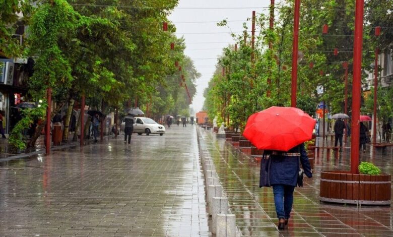 بارش باران در این استان‌ها از هفته آینده