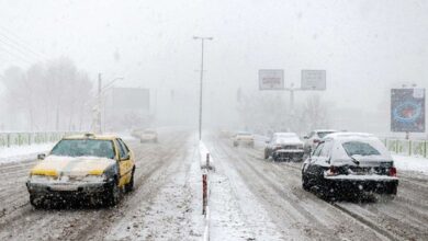 بالاخره برف زمستانی هم رسید