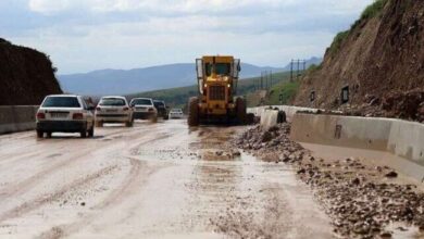 هشدار؛ توقف در حاشیه جاده‌های کوهستانی البرز ممنوع