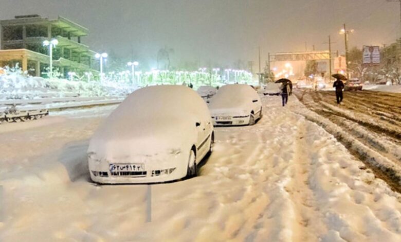 بارش برف و باران در کشور تشدید می‌شود