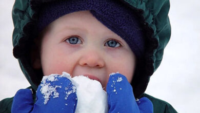 برف خوردنی است؟