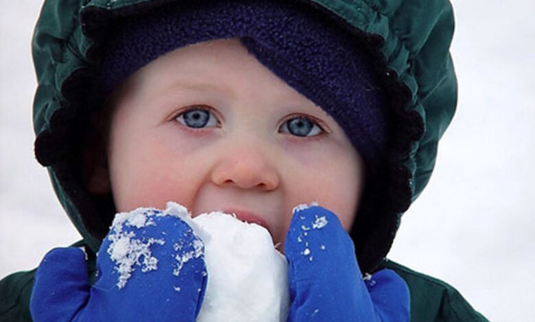 برف خوردنی است؟