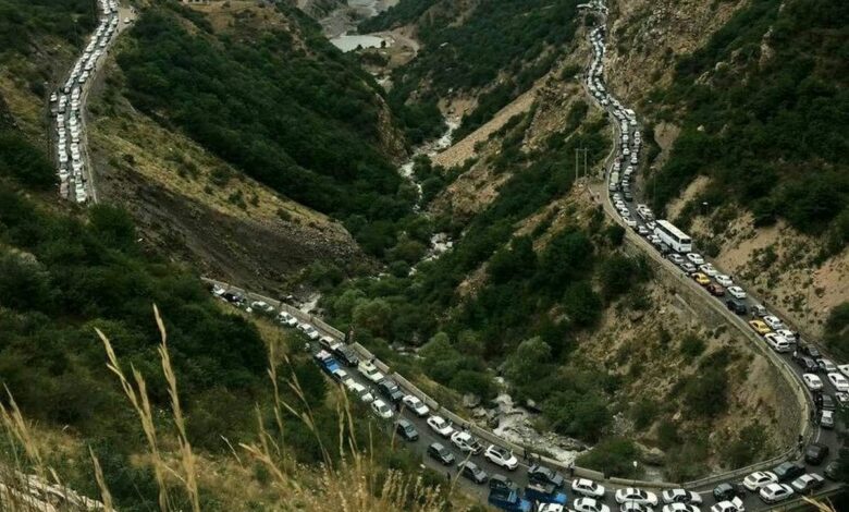 بازگشایی گلوگاه ترافیکی در آزادراه قزوین رشت