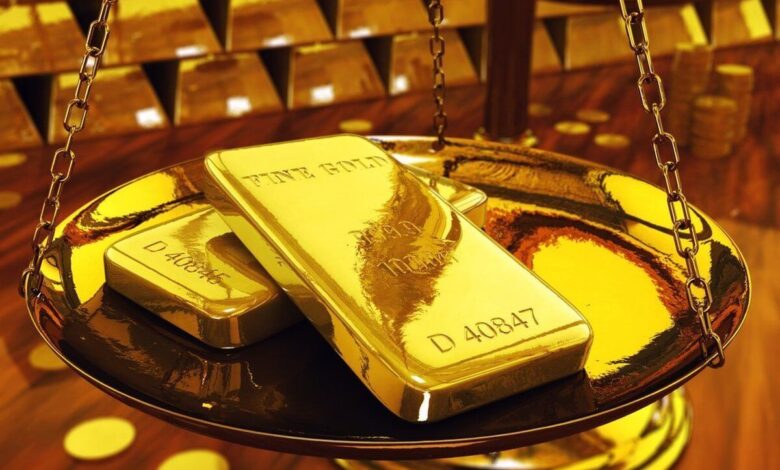امروز قیمت جهانی طلا روند نزولی را در پیش گرفته است