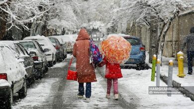 تداوم بارش برف تا اخر هفته در کشور