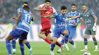 پایان بازی بدون گل دربی استقلال0 پرسپولیس0