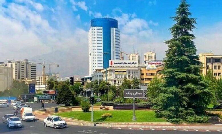 طرح جدید سهطبقهای شدن میدان ونک تهران