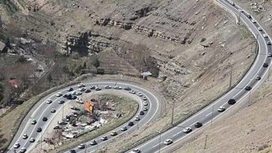 جاده چالوس بازگشایی شد