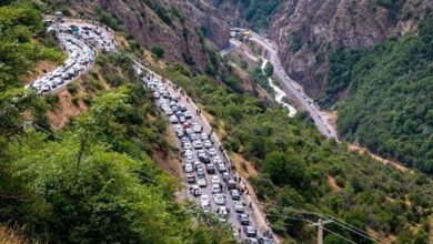 محور کندوان پس از 10 روز بازگشایی شد