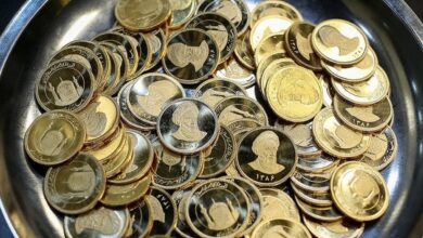 قیمت سکه کاهشی شد