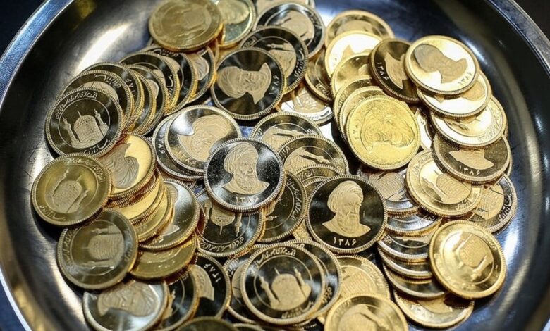 قیمت سکه کاهشی شد