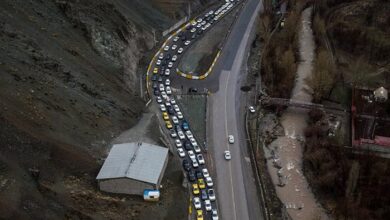 جزئیات محدودیت‌های ترافیکی آخر هفته در جاده چالوس