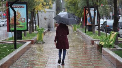 هواشناسی از تداوم بارش باران در تهران تا جمعه خبر داد