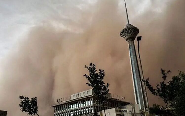 هواشناسی؛ وزش باد خیلی شدید و افزایش دما در راه تهران