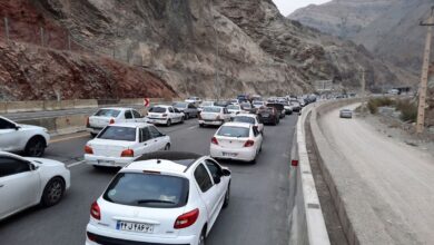 جاده کندوان به تهران یک طرفه شد