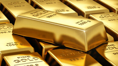 قیمت طلا در بازار جهانی کاهشی شد