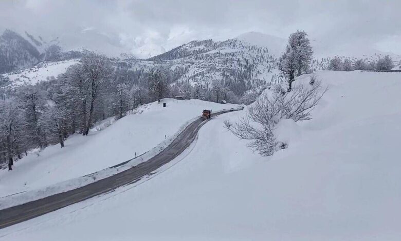 هواشناسی برف باران