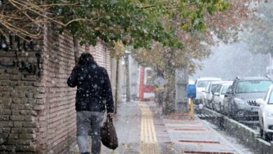 هواشناسی تهران بارش برف باران