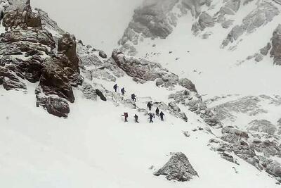 کوهنورد سکته