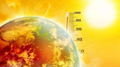 افزایش دمای هوا