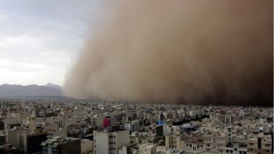تهران طوفان شدید