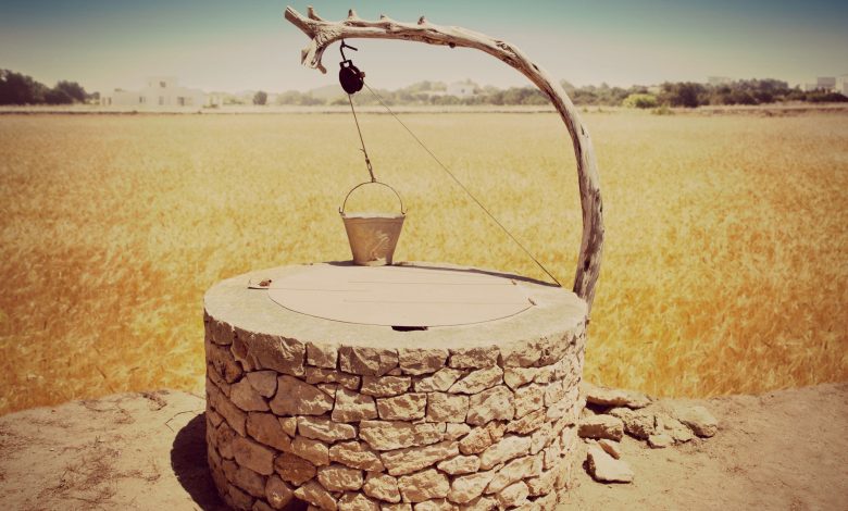 خشکی چاه افزایش دما