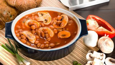 خوراک لوبیا چیتی