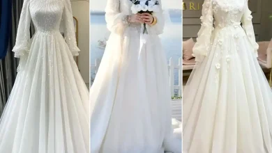لباس عروس پوشیده