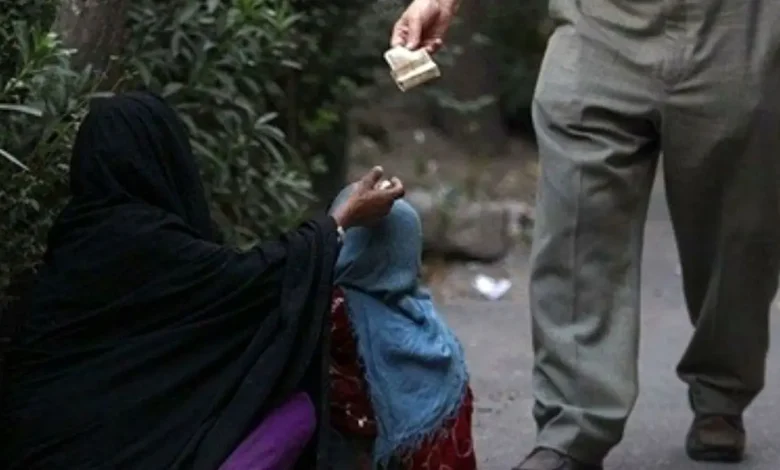 دستگیری یک گدا