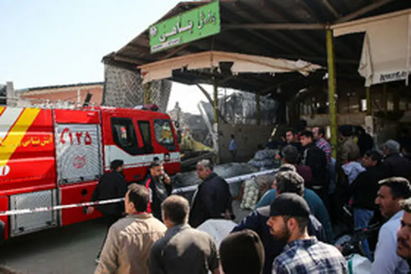 سقوط بالگرد در «درچه» اصفهان