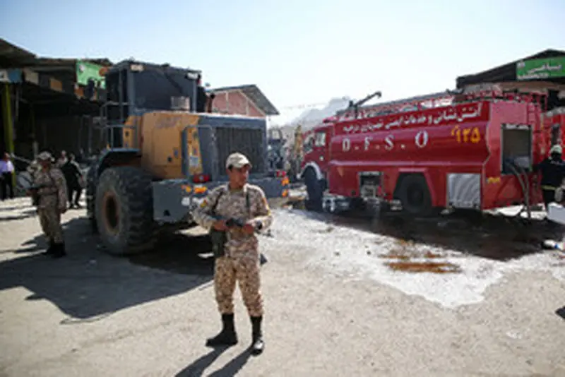 سقوط بالگرد در «درچه» اصفهان