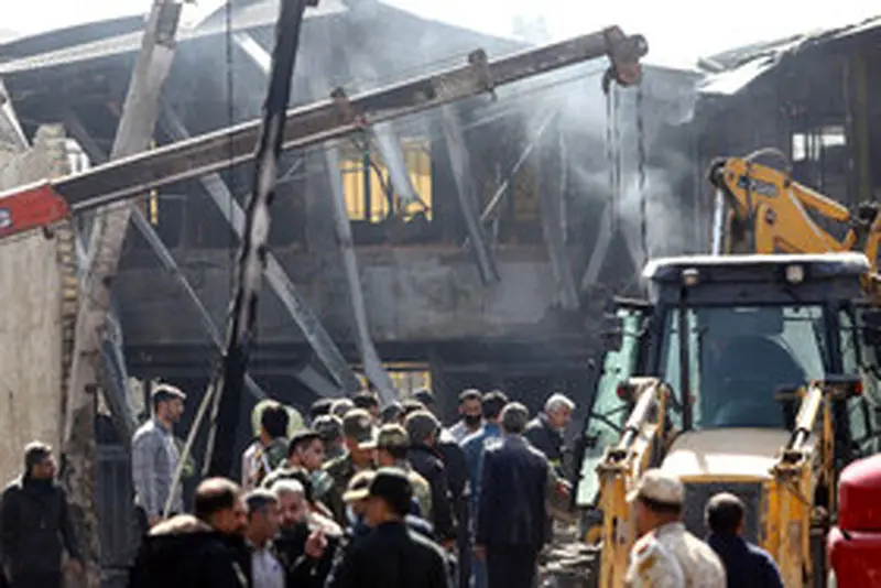 سقوط بالگرد در «درچه» اصفهان