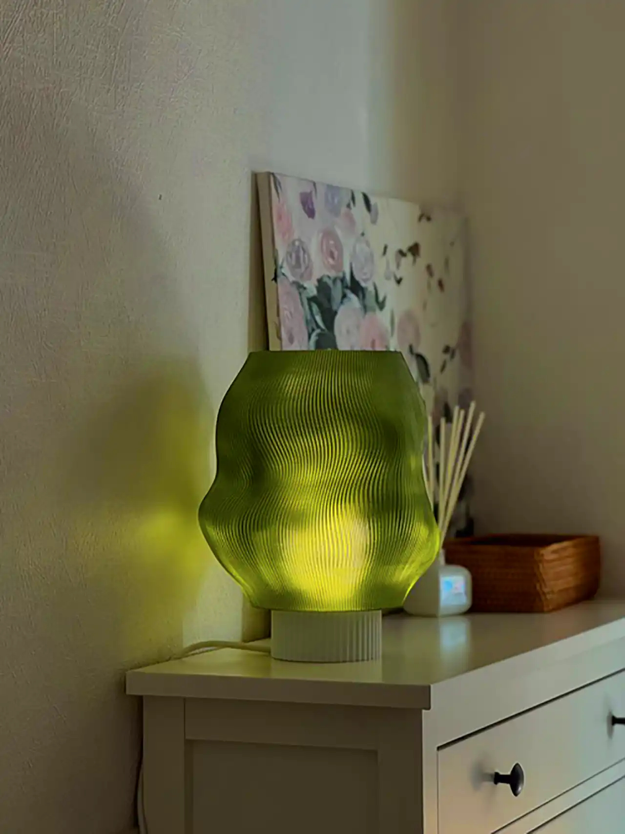 چراغ خواب شیک سه بعدی