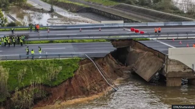 اسپانیا، فرانسه و پرتغال در محاصره طوفان‌های ویرانگر