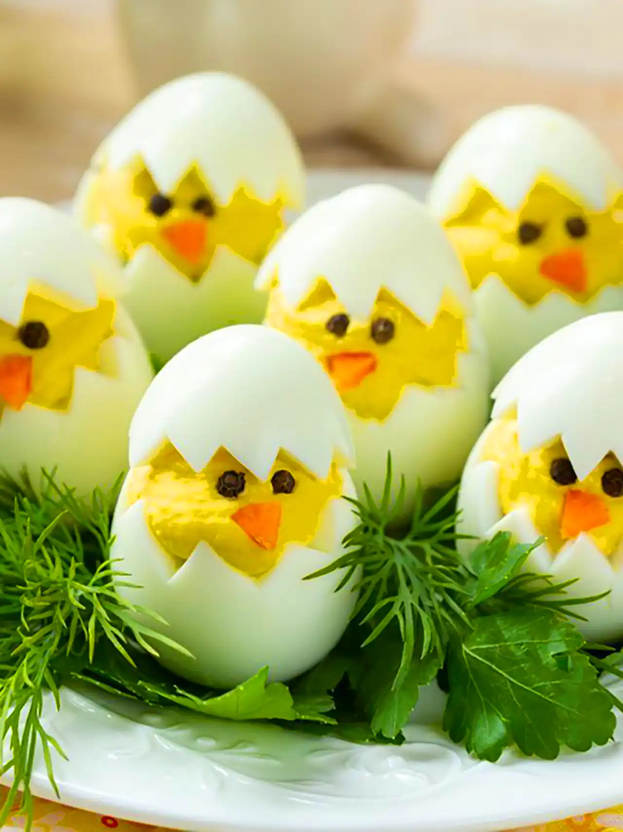 دیزاین تخم مرغ آبپز فانتزی