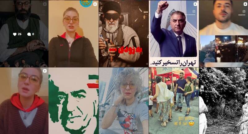 تبلیغ براندازی در شب، همکاری با نظام در روز! / آیا حمایت ابراهیم ابراهیمان از پهلوی در صفحه اینستاگرام همسرش منتشر می‌شود؟