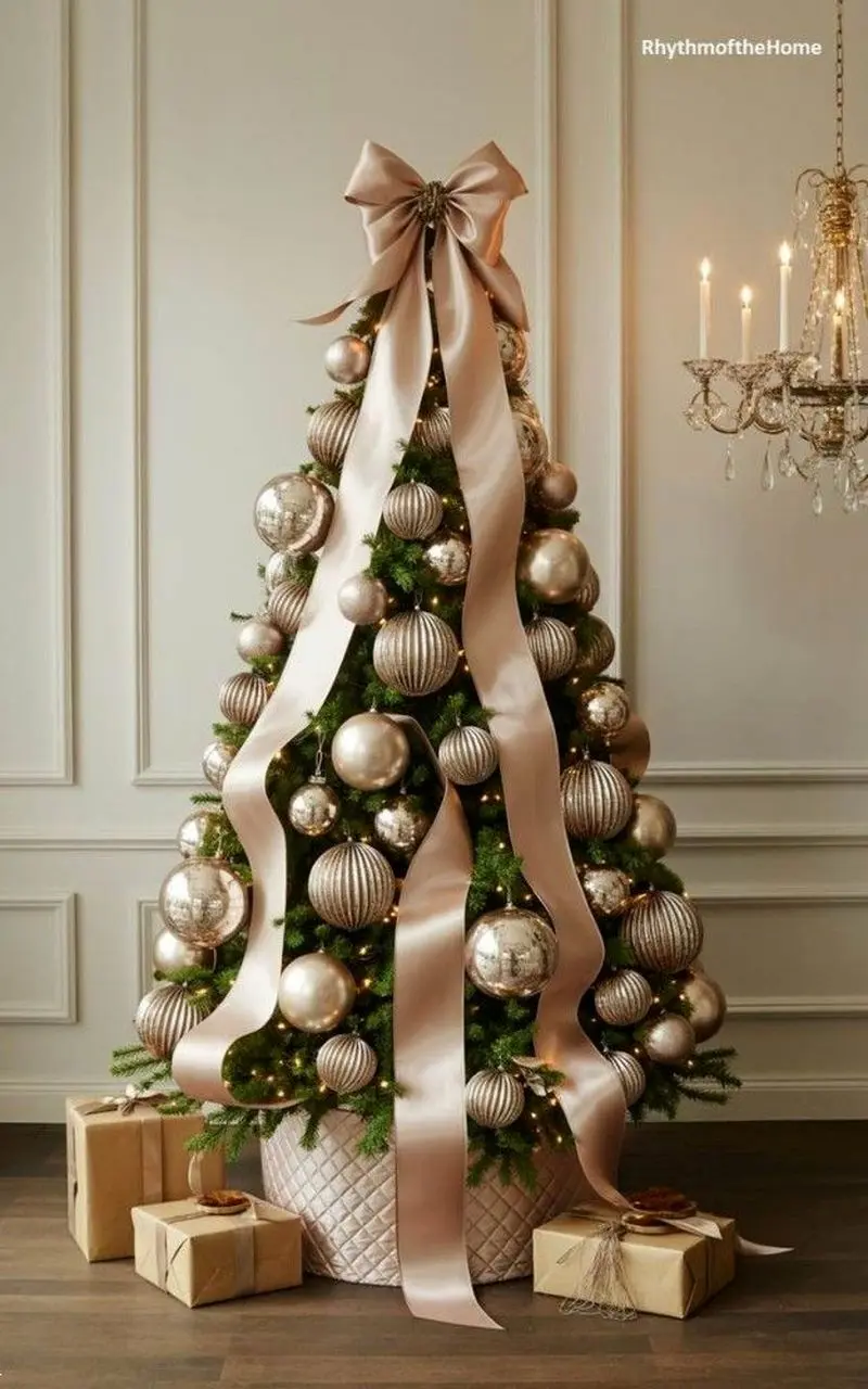 ایده درخت کریسمس | ۳۰ ایده تزیین درخت کریسمس از ساده تا لوکس و عروس پسند با مدل های جادویی و خیره کننده ترند ۲۰۲۶!