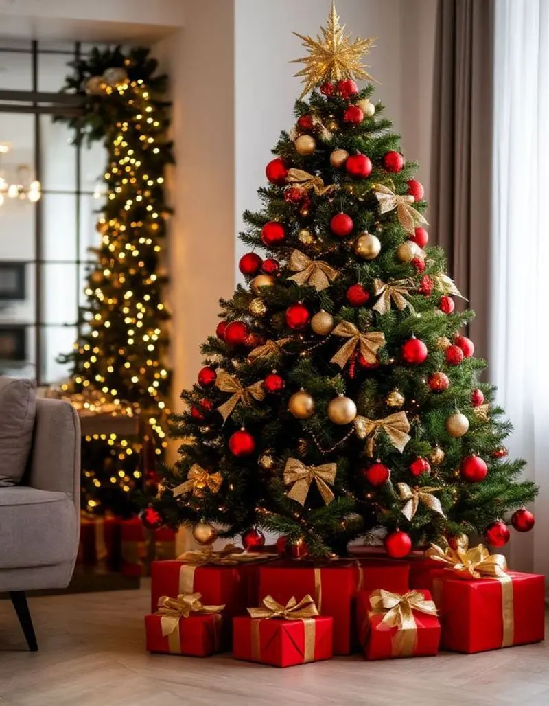 ایده درخت کریسمس | ۳۰ ایده تزیین درخت کریسمس از ساده تا لوکس و عروس پسند با مدل های جادویی و خیره کننده ترند ۲۰۲۶!