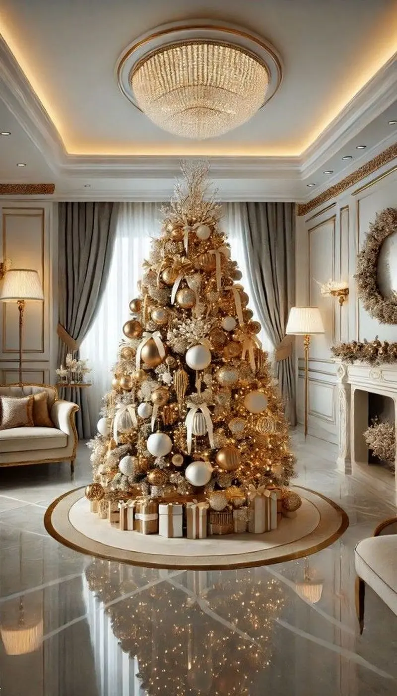 ایده درخت کریسمس | ۳۰ ایده تزیین درخت کریسمس از ساده تا لوکس و عروس پسند با مدل های جادویی و خیره کننده ترند ۲۰۲۶!