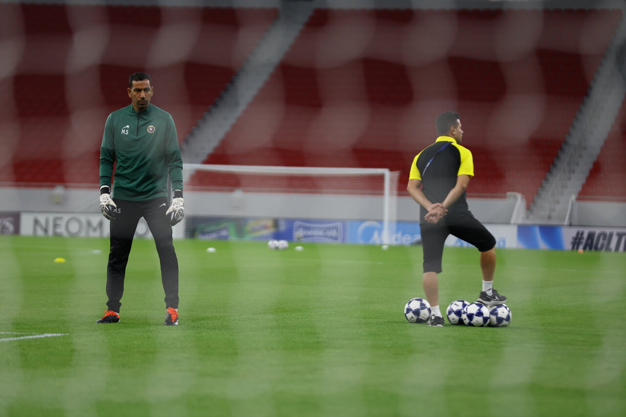 حال‌وهوای ورزشگاه الثمامه پیش از بازی دو تیم سپاهان و الاهلی + عکس