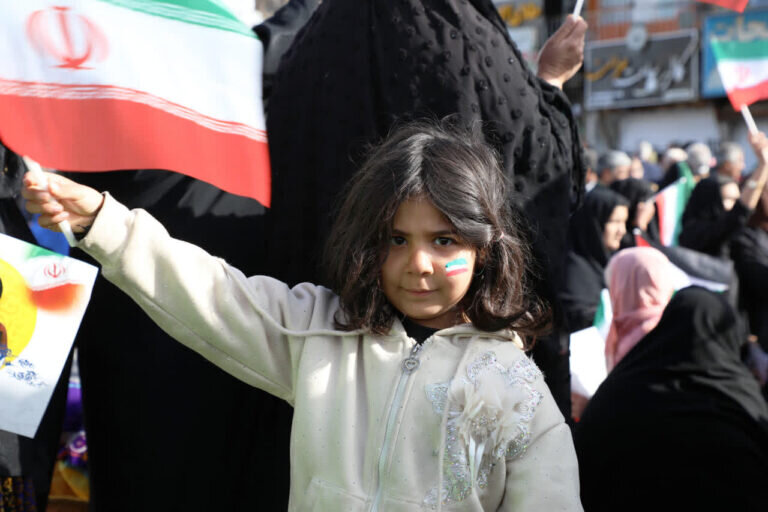 خروش پایتخت طبیعت در حمایت از ایران جان به روایت تصویر