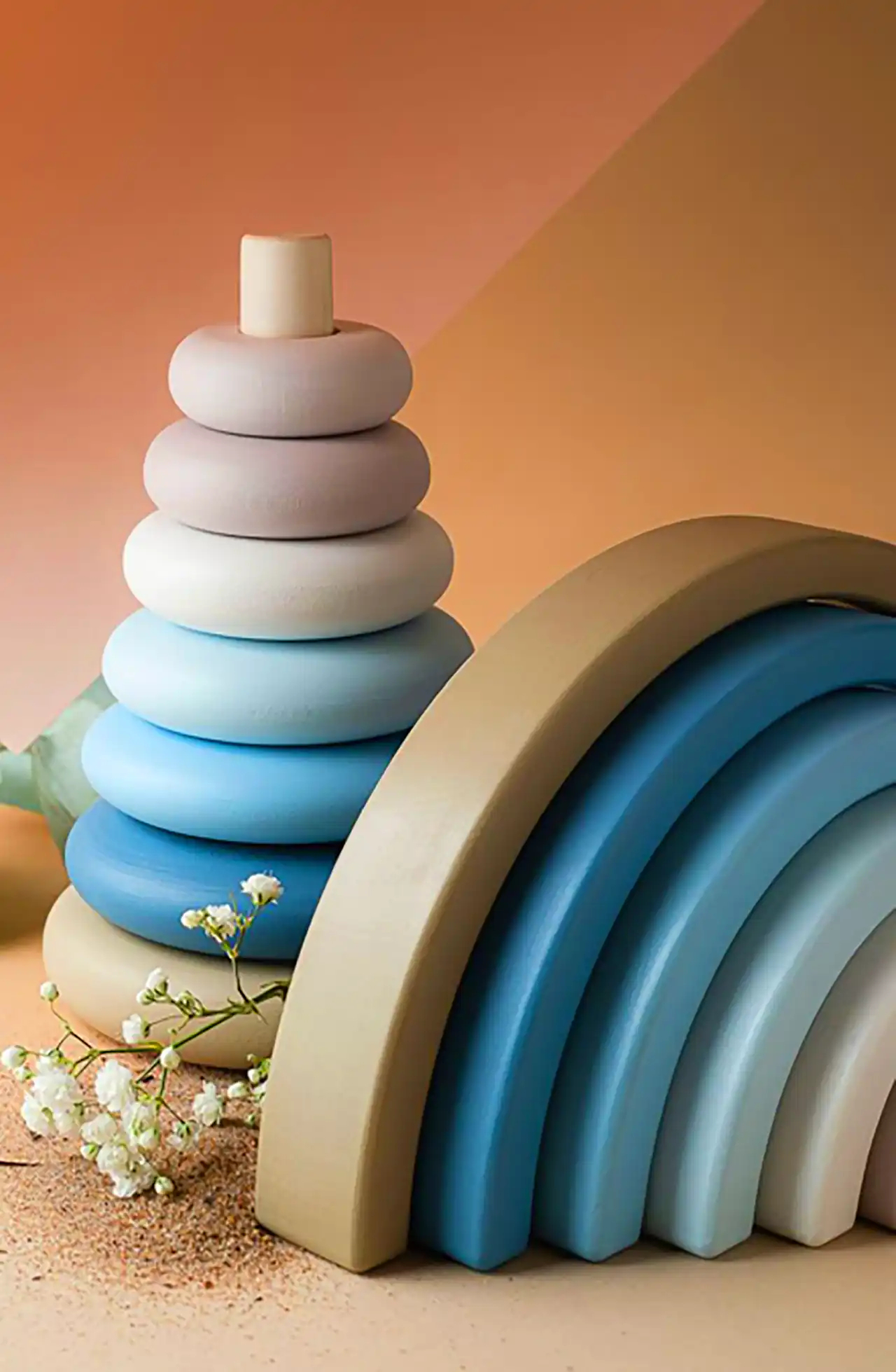 دکور رنگین کمانی اتاق کودک