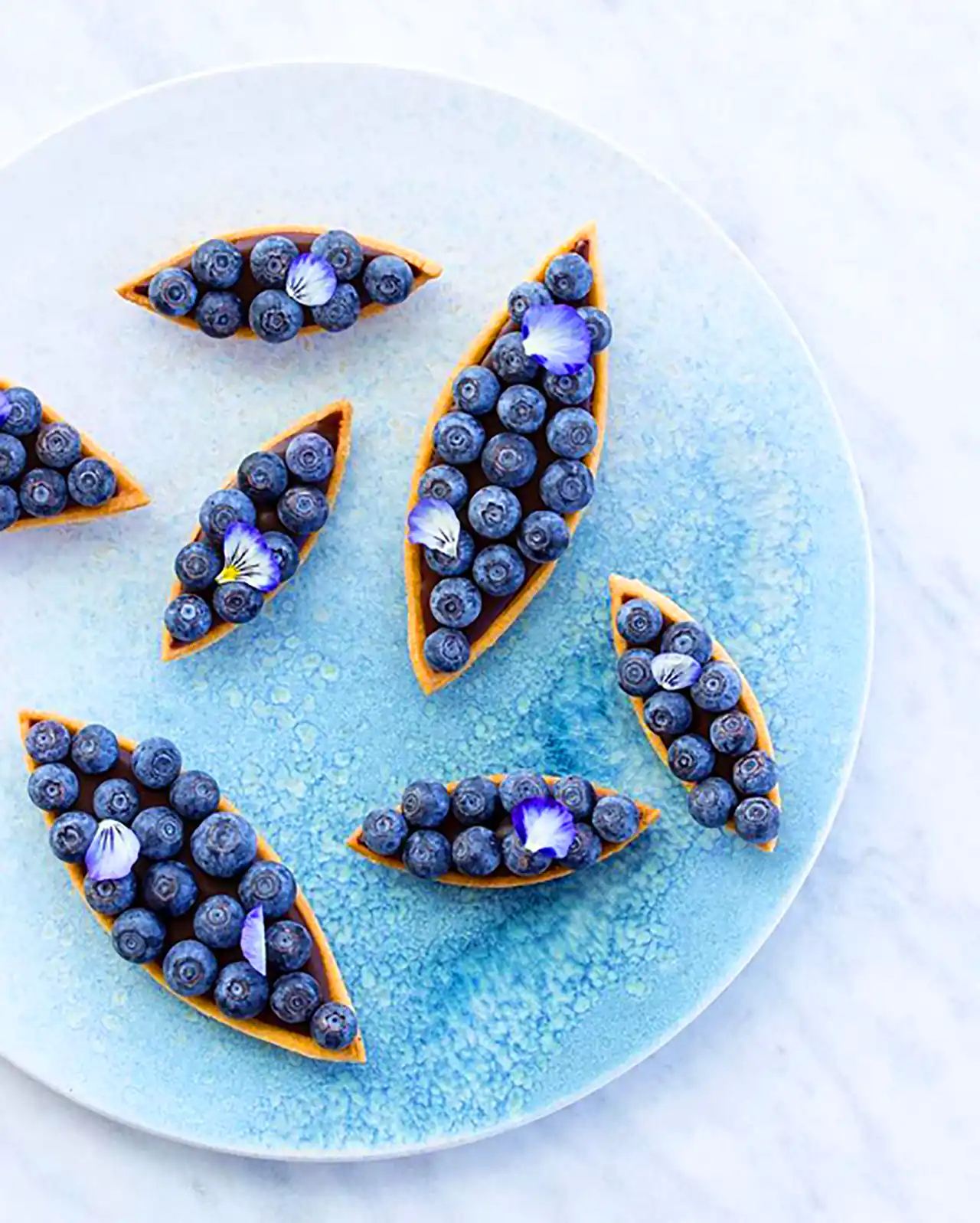 دسر با دیزاین بلوبری