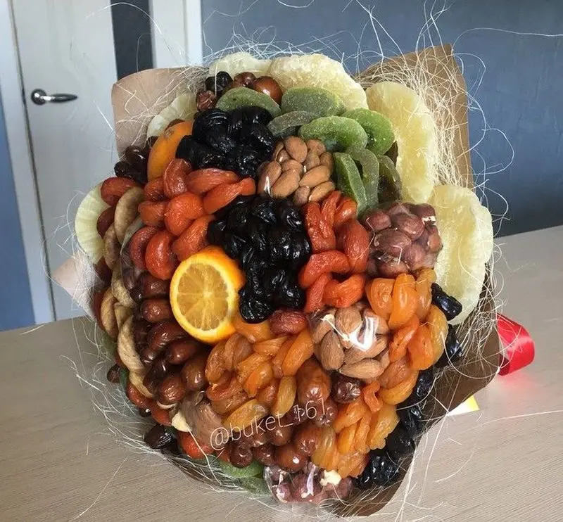 تزیین آجیل، میوه خشک و خشکبار عروس برای نوروز 1405