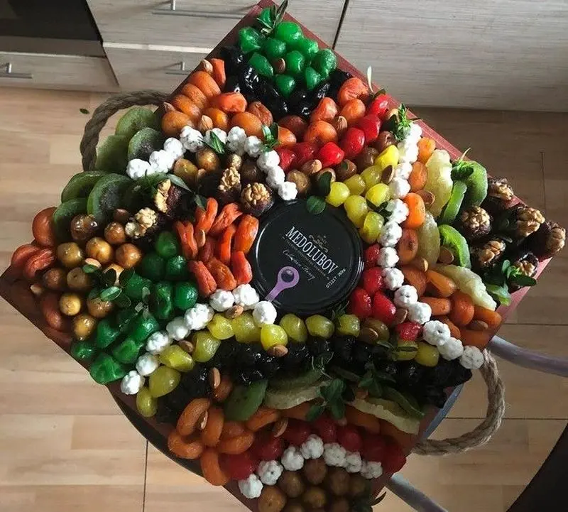 تزیین آجیل، میوه خشک و خشکبار عروس برای نوروز 1405